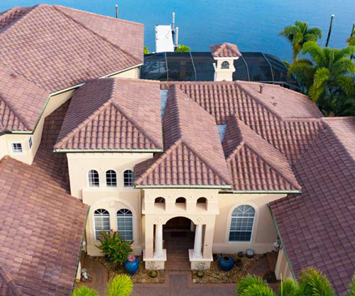 Featured roof replacement project